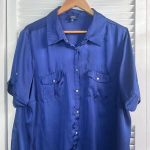 Reitmans Blue Blouse